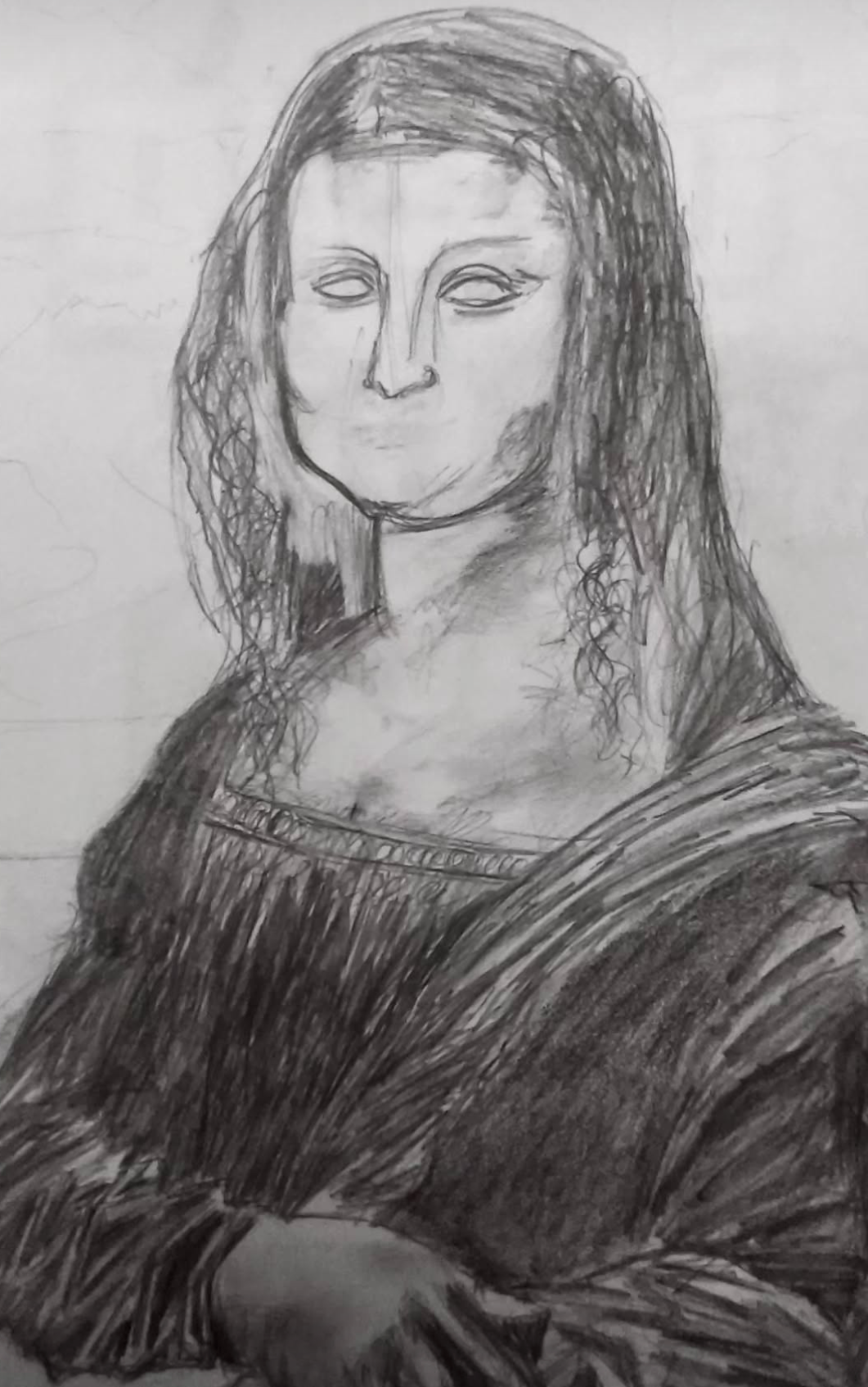 unfinished mona lisa
